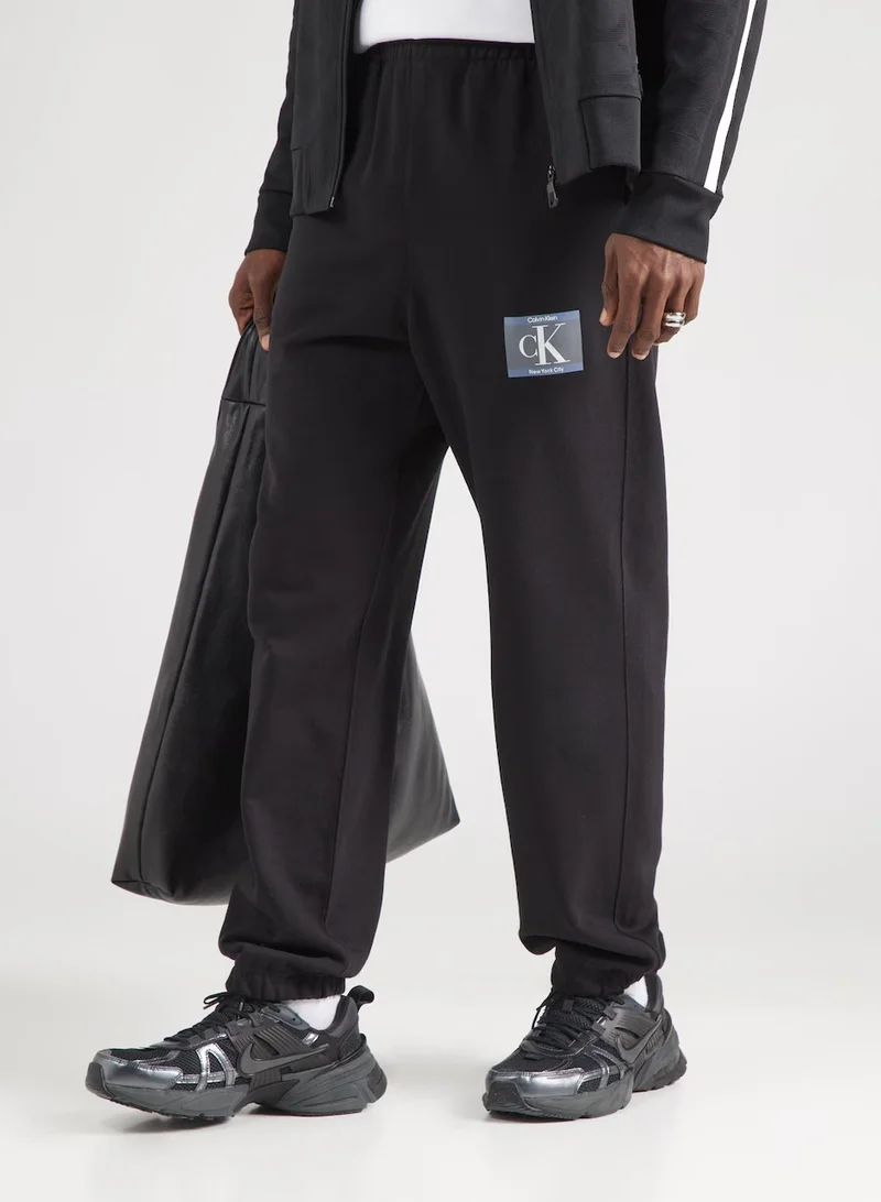 CALVIN KLEIN Graphic Terry Joggers