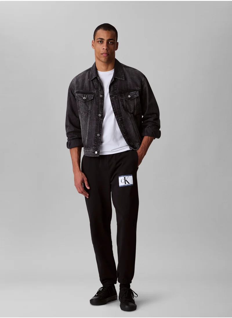 CALVIN KLEIN Graphic Terry Joggers