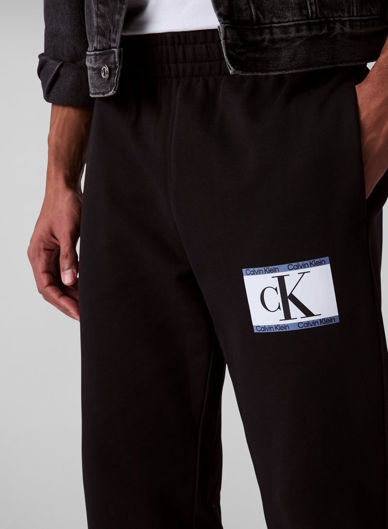 CALVIN KLEIN Graphic Terry Joggers  - Image 3