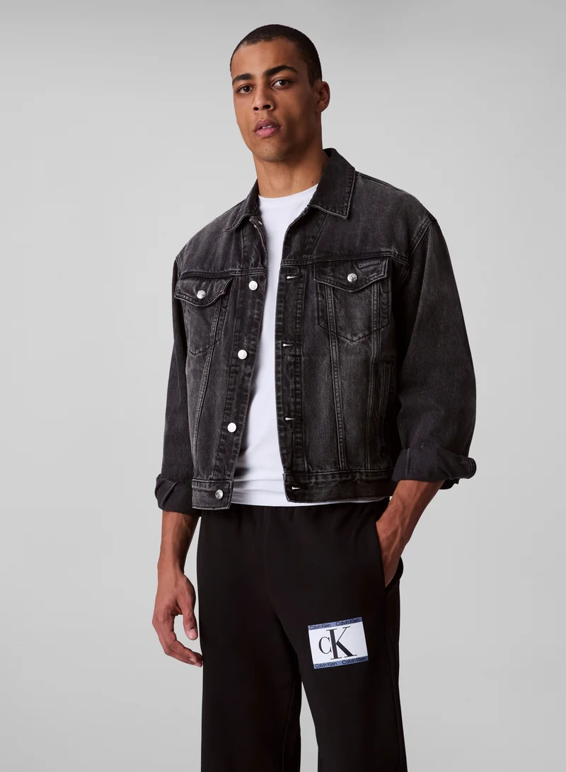 CALVIN KLEIN Graphic Terry Joggers