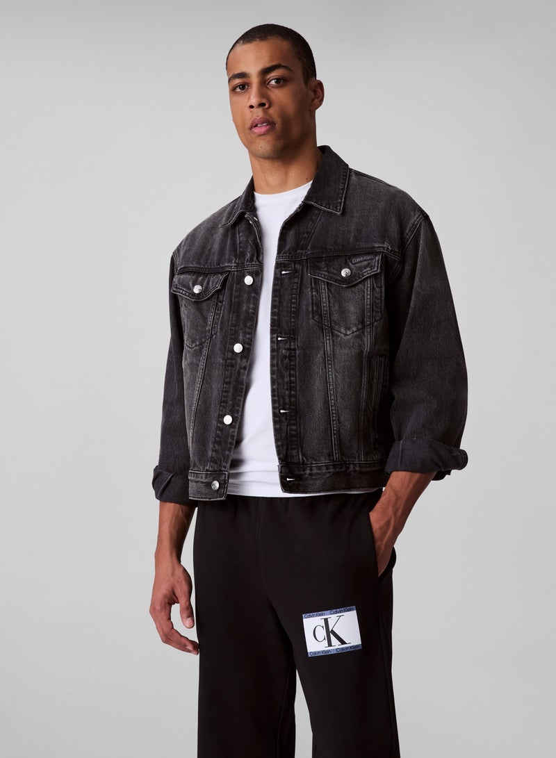 CALVIN KLEIN Graphic Terry Joggers  - Image 4
