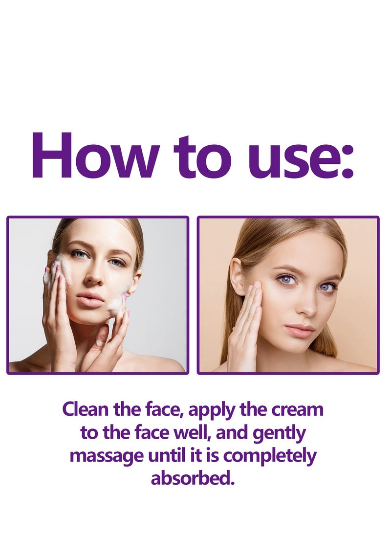 Hoygi - Instant Face Lift Cream, Face Tightening and Lifting, Anti Aging Face Lift Moisturizer Wrinkle Serum, Skin Tightening Cream with Hyaluronic Acid, for Women (30ml) - Image 1
