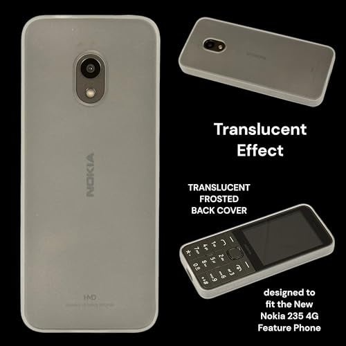 ZAOMA Thermoplastic Polyurethane Back Cover Case Compatible For Nokia 235 4G 2024 Ds-Model No. : Ta-1616-(Pack Of 2) (Nk2354GGw),Assorted - Image 5