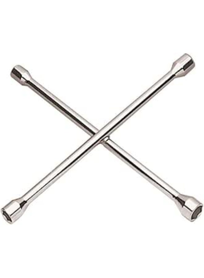 مفتاح عجل صليبة رباعي الاتجاهات للأعمال الشاقة وفك وتركيب إطارات السيارات - Image 1