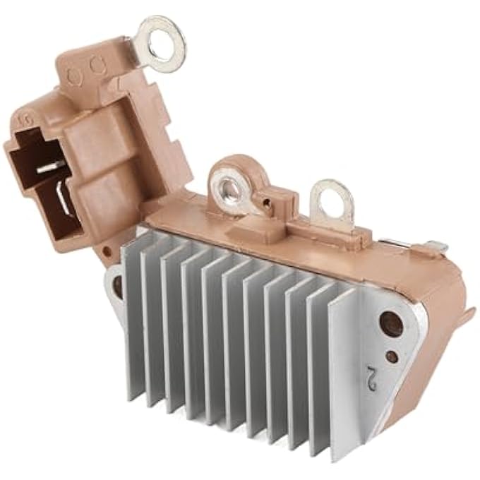 CHICIRIS Alternator Regulator Replacement, High Precision, High Sensitivity, Durable Material, Easy Replacement, Standard Compliant, for Gehl, for Komatsu, for KUBOTA, for Yale, with - Image 1