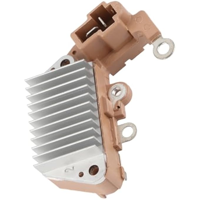 CHICIRIS Alternator Regulator Replacement, High Precision, High Sensitivity, Durable Material, Easy Replacement, Standard Compliant, for Gehl, for Komatsu, for KUBOTA, for Yale, with - Image 2