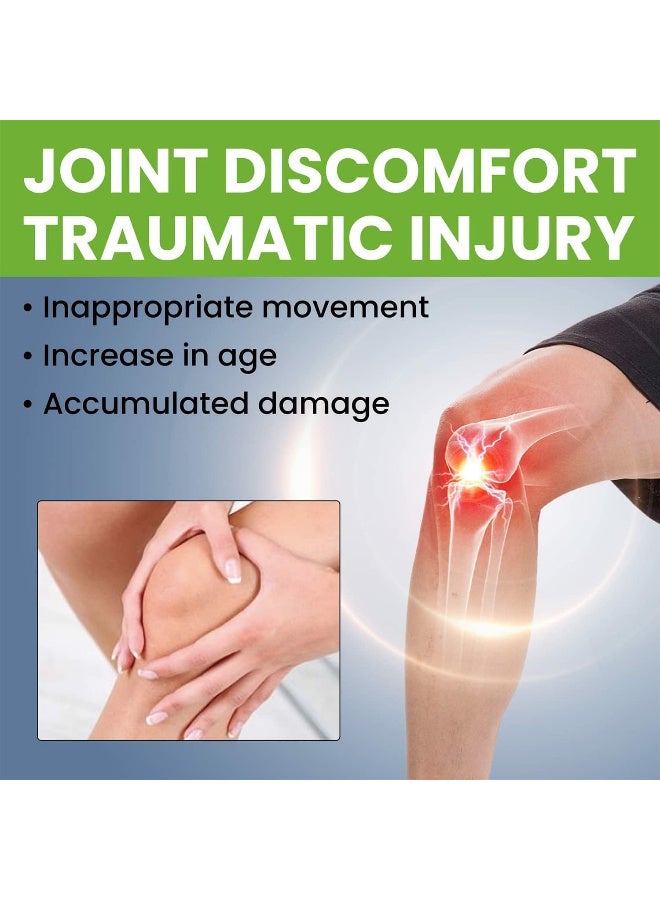 EELHOE Knee Relief Patch, Wormwood Pain Relief Patches, Chinese Herbal Natural Knee Joint Pain Relief Patch, Pain Relief Heat Patches, Quick Relief of Pains for Knee,Waist, Back, Neck, Shoulder (2 Boxes/20 Units) - Image 3