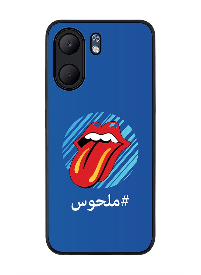 Stylizedd For Oppo A5x 5G / A5x 4G Case,Slim fit Camera Protection, Shockproof Thin Phone cover  - Malhoos/Crazy