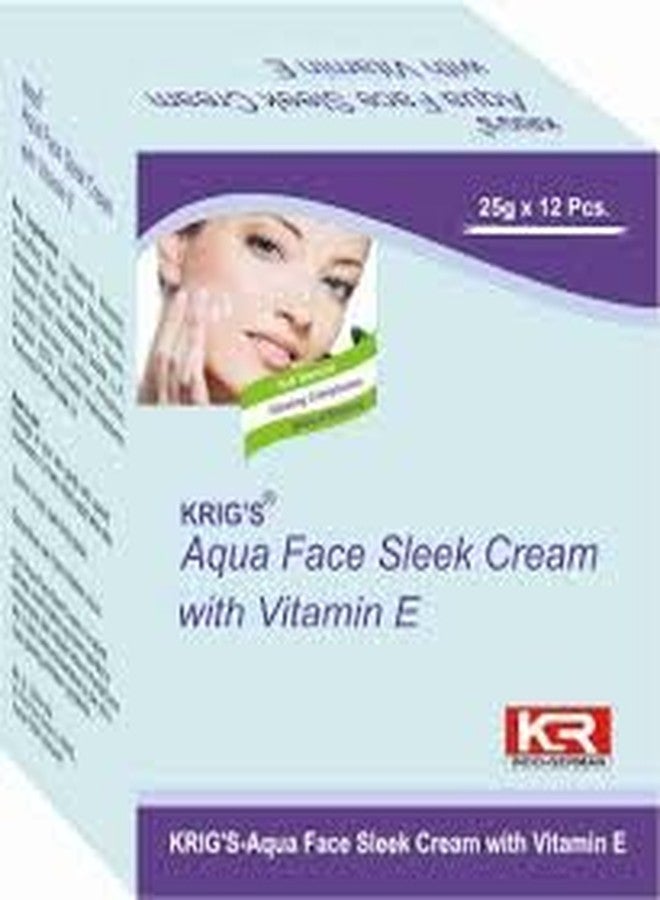 AQUA FACE SLEEK CREAM (KRIG'S) | 25gm X 3 | NRHP