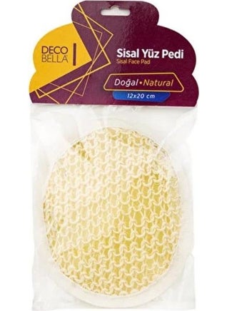 DECOBELLA Sisal Face Pad 