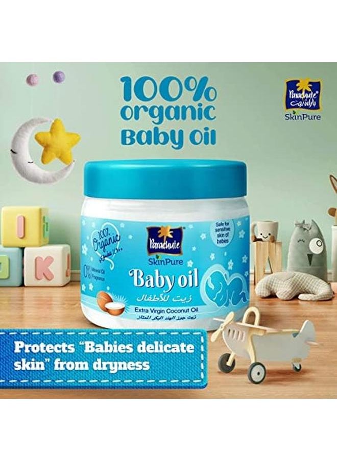 Parachute - Skin Pure Baby Oil Extra Virgin Coconut Oil 250 Ml - Image 1
