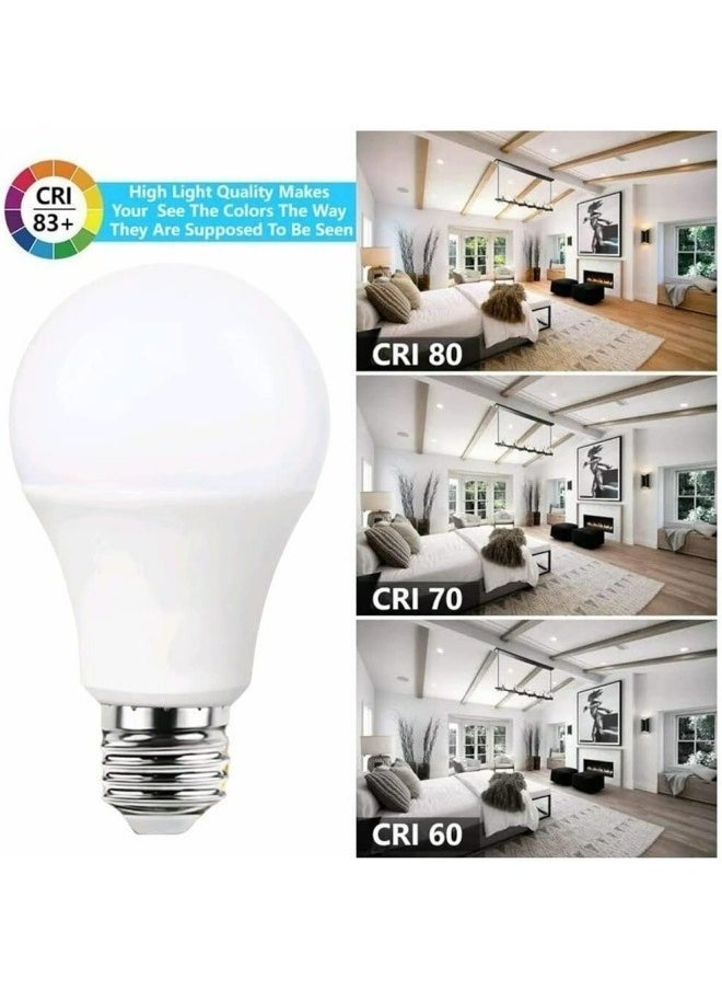 Generic 9W 12W 18W LED Light Bulb,Pack of 10,Non-Dimmable,E27 Base,6500K Daylight,Cool White  - Image 3