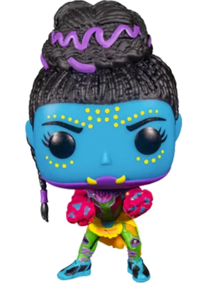 Funko Pop! Marvel Black Light Vinyl Figure Collection MCU Glow Toy (Shuri) - Image 2
