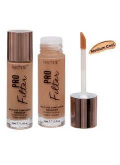 Pro Filter Multi Use Complexion Liquid Glow Foundation Medium Cool 33ml - pzsku/Z5965FDE4C6744E32BAA1Z/45/_/1733993111/7289acc0-397d-4def-8905-7e9a42388d2d