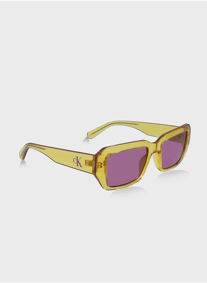 Calvin Klein Jeans Rectangle Sunglasses