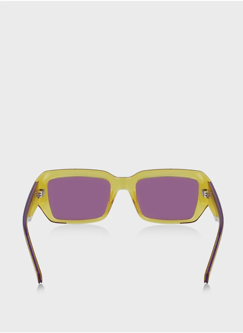 Calvin Klein Jeans Rectangle Sunglasses