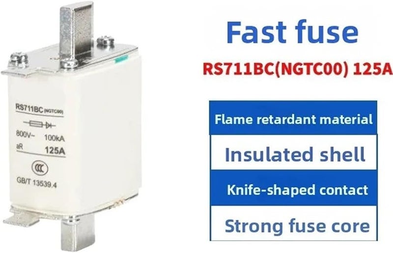 RS711BC NGTC00 100A فتوز سريع لتعدين إيثيريوم من 25A إلى 160A - Image 5