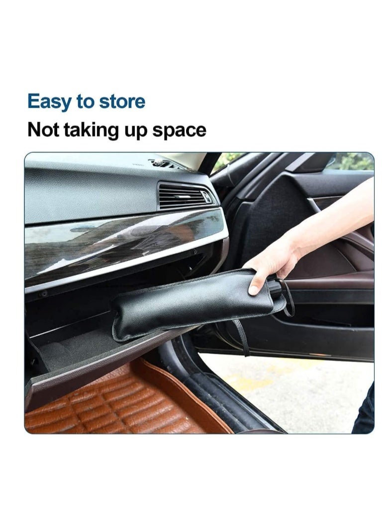 Generic Foldable Car Windshield Sun Shade - Car Windshield Sun Shade Foldable car Sun Umbrella, Blocks UV Rays Sun Visor for car  - Image 4