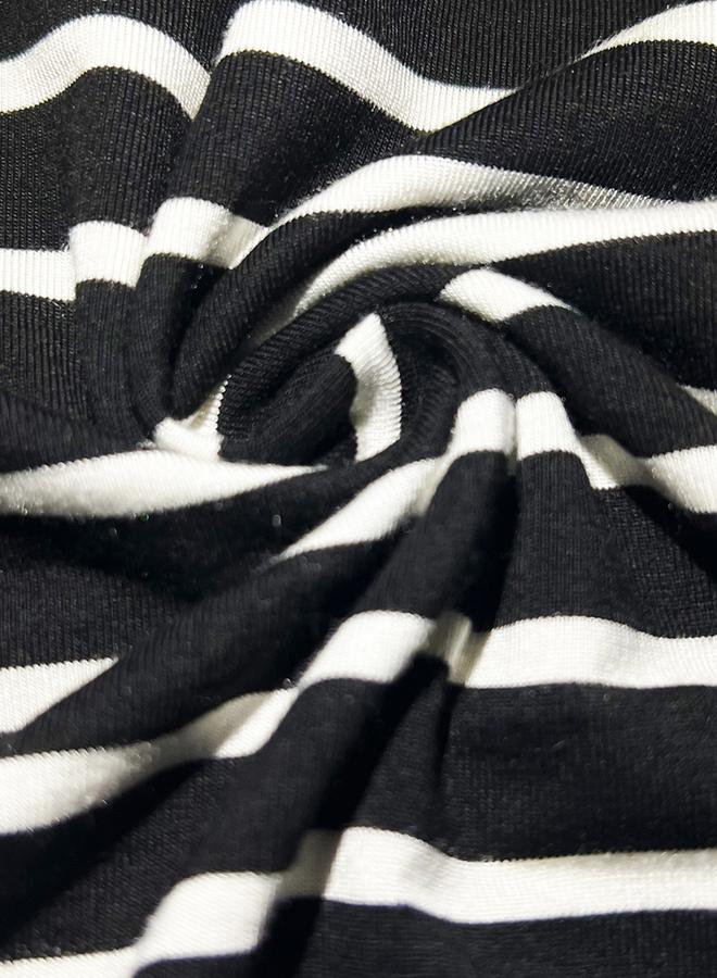 تايك تو بلوزة مخططة بأكمام طويلة - Image 3