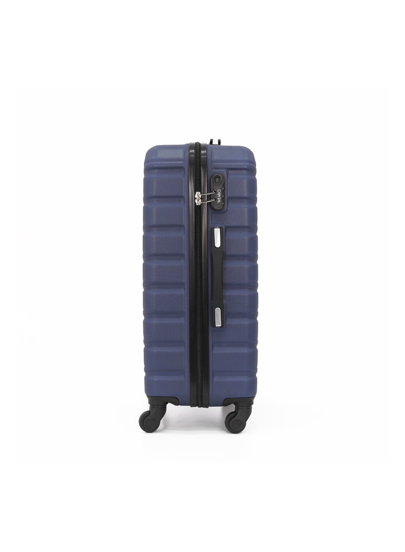 CAPITAL Hardside Luggage Trolley Bag 3-Piece set,Blue (S-20",M-24",L-28") - Image 3