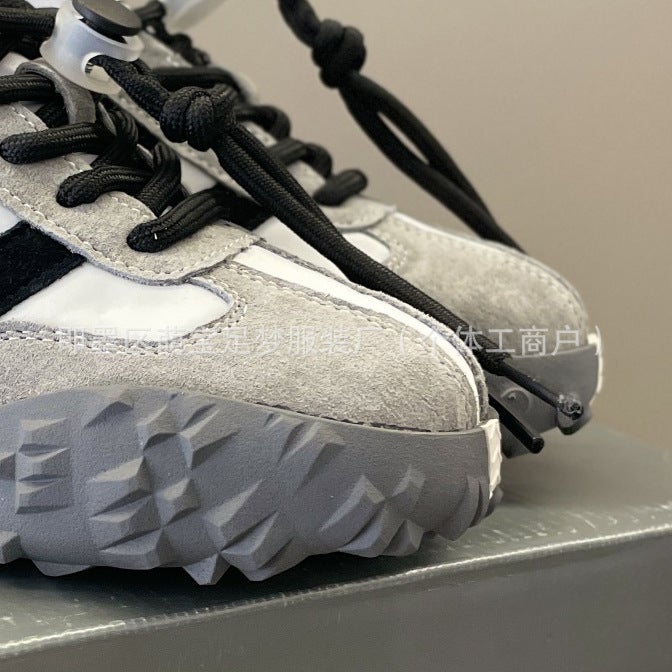 Yy254 Children'S Sneaker Xc72 Elastic Buckle Boys And Girls Fashion Shoes Running Shoes Kids Color Matching - Image 2