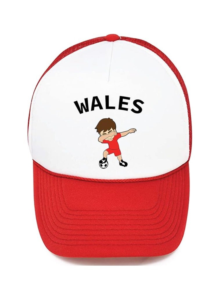 Wales Sports Cap With Adjustment Plastic Snap Closure For Men And Women  - Image 1