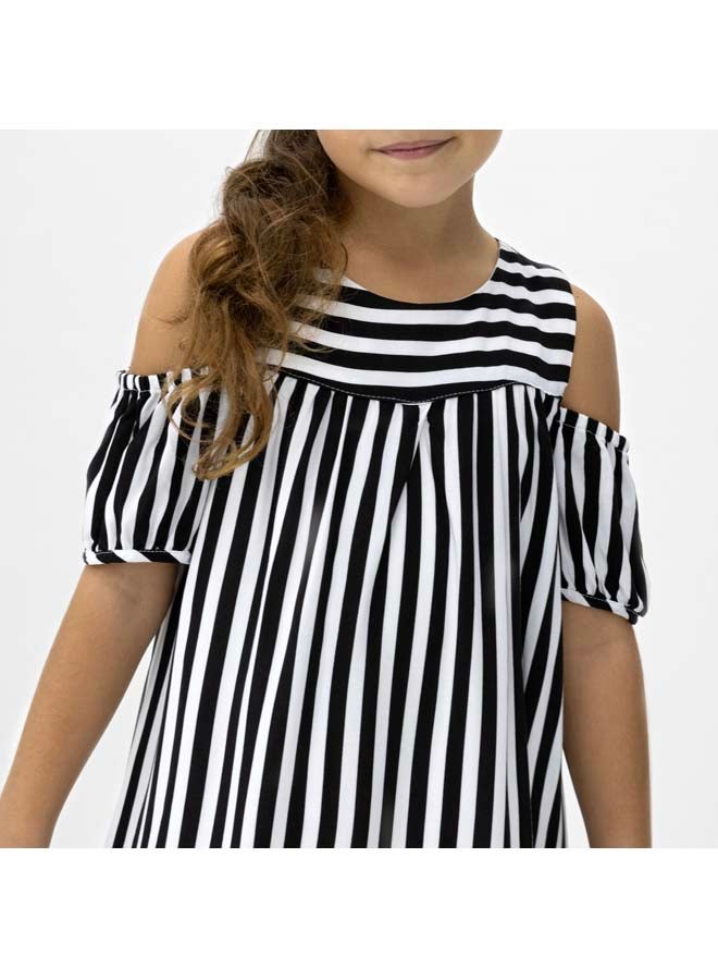 Panco BLACK PEARL Striped Dress - Image 3