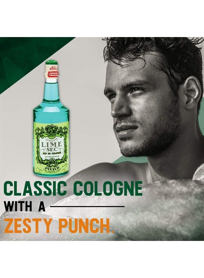 Clubman Pinaud Eau De Cologne, Lime Sec, 12.5 Fluid Ounce - Image 2