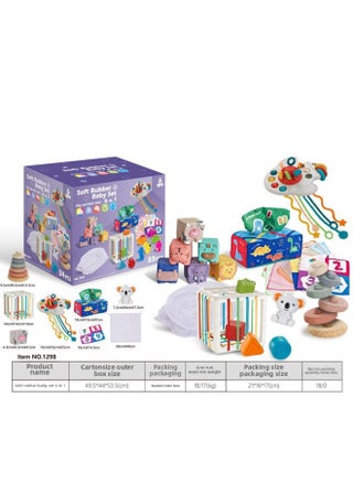 Export Baby Play Soft Glue Stacked Le Sessele Digital Animal Building Blocks Finger Doll Toy-Color:98 Soft Plastic Baby Set Combination 6 In 1 - pzsku/Z596674BFBAB461683729Z/45/1745477196/65eee5d5-8660-4ec3-b333-0bc554f189be
