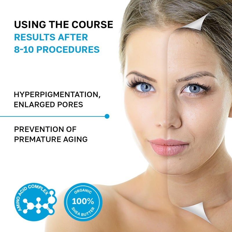NSC Name Skin Care Korean Carboxy CO2 Therapy Face & Neck Mask Set of 2 - Hydrating Oxygen Carboxytherapy Skincare Sheet Masks - Moisturizing Anti Aging Pore Tightening Brightening Facial Treatment Gel - Image 4