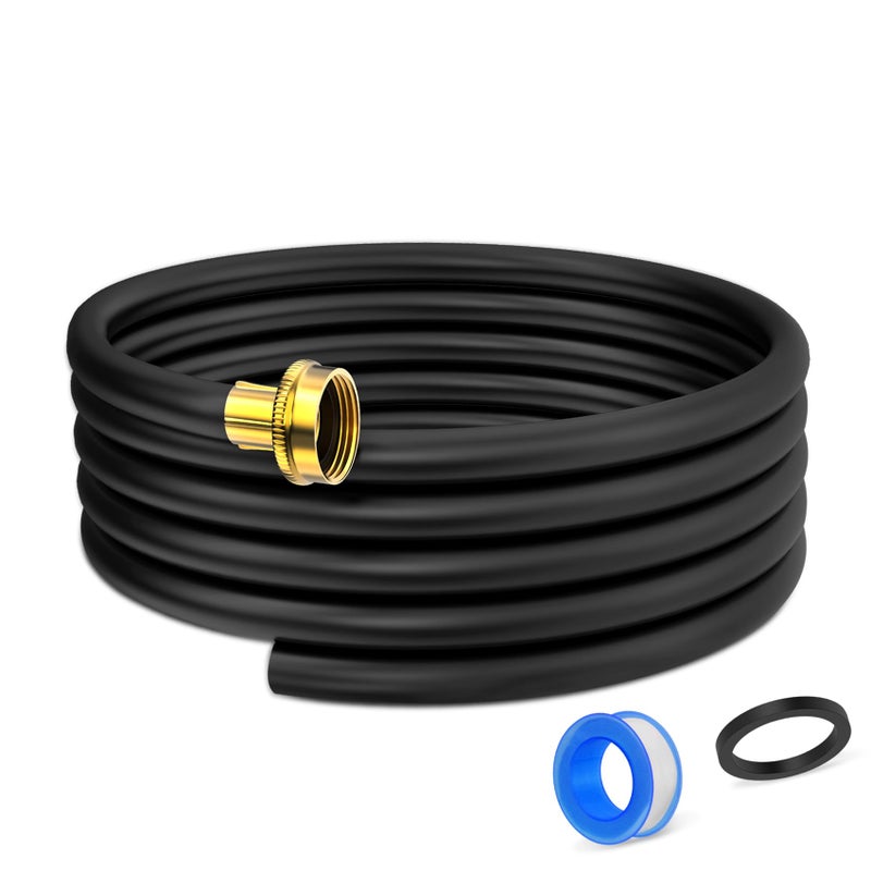 20FT Dehumidifier Drain Hose with 34 Inch FHT Connector featuring RustResistant Brass Fittings for LeakProof Connection Perfectly Compatible with Most Dehumidifier Brands7 Length Options
