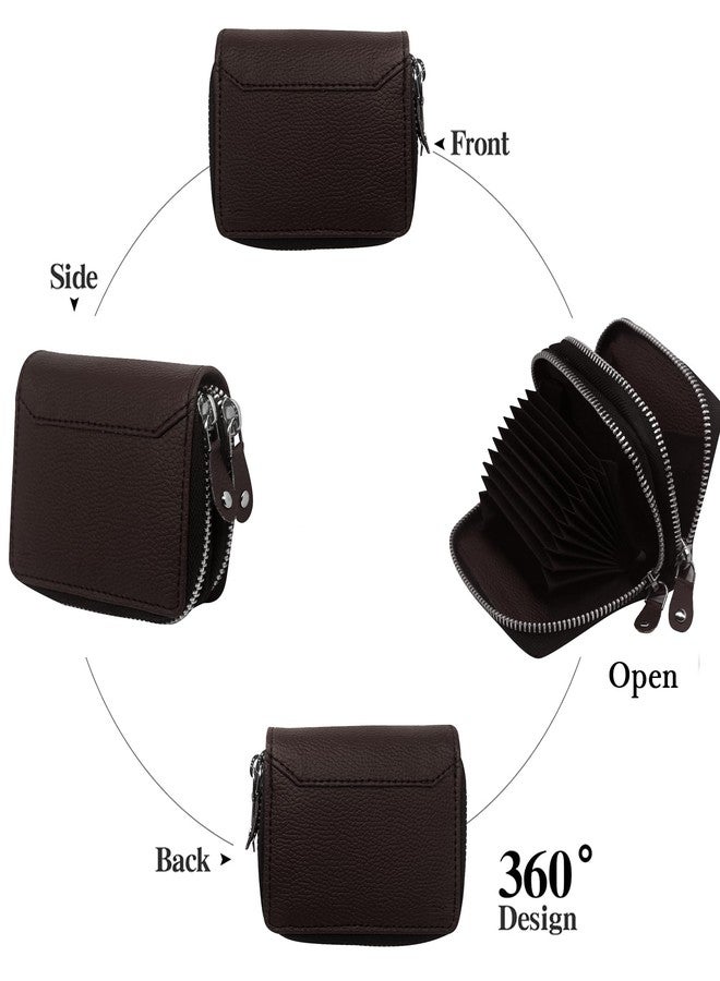 GREEN DRAGONFLY PU Leaher Clutches/Women's Wallets/Card Holder for Women,Credit Card Holder Wallet for Women & Girl's(NMB/202306753-Coffee Brown) - Image 4