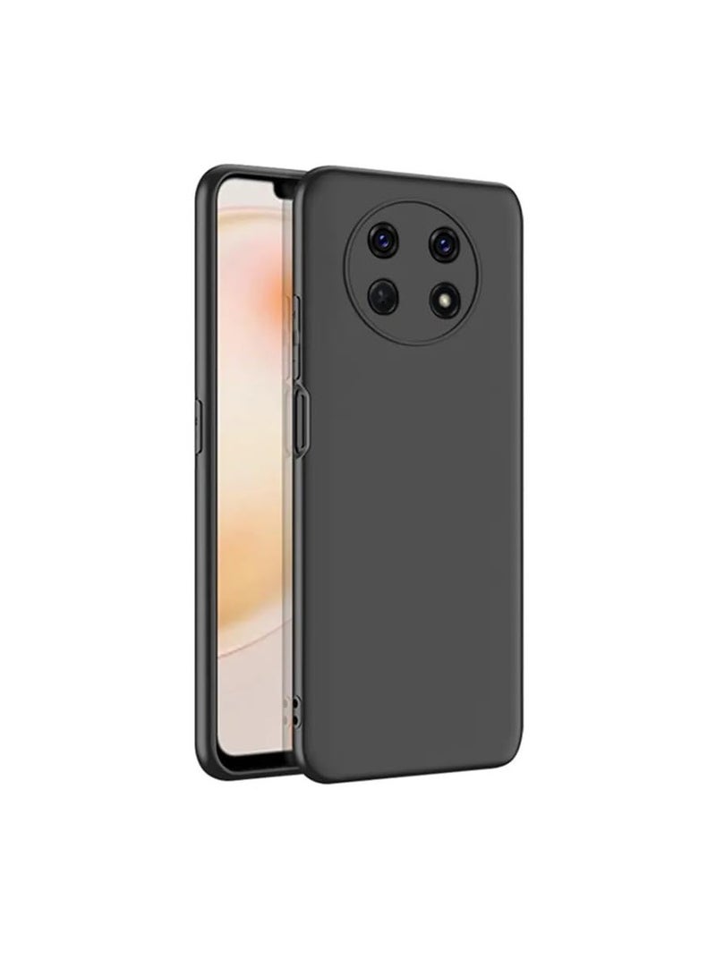 general Case Compatible with Huawei nova Y91 Case Soft TPU Ultra-Slim Stylish Camera Protection Phone Case [Drop Protection, Non-slip] Protective Cover for Huawei nova Y91 Matte Black - Image 1