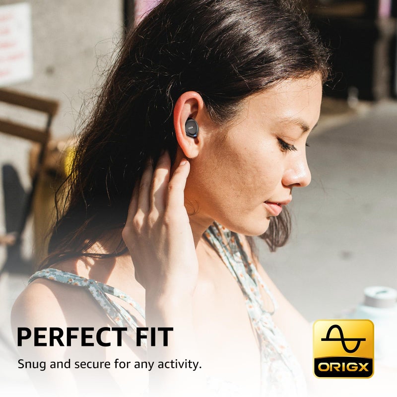 TOZO A1 Wireless Earbuds Bluetooth 5.3 Light Weight in Ear IPX5 Waterproof Headphones 2 Mic for AI Calls, Immersive Premium Sound Bass Headset with Charging Case, 32 Presets EQ Customization via App - Image 3
