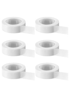 6 Rolls Flexible Skin Tape Breathable Nose Tape Self Adhesive Gauze Tape for Wound Injuries Swelling Sports, 0.5 Inch x 10 Yards
