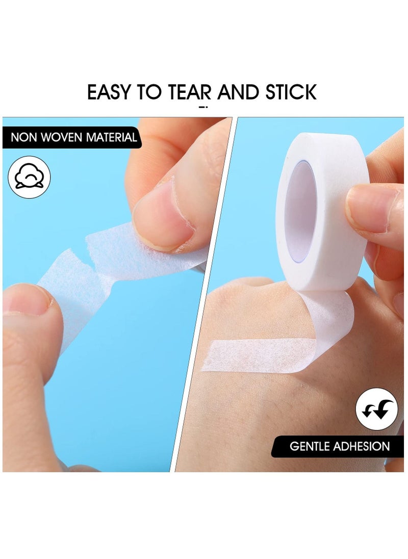 Excefore - 6 Rolls Flexible Skin Tape Breathable Nose Tape Self Adhesive Gauze Tape for Wound Injuries Swelling Sports, 0.5 Inch x 10 Yards - Image 1