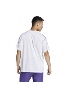 Adidas Adidas Real Icon Jsy White Football Jerseys For Unisex Xs  - Image 4