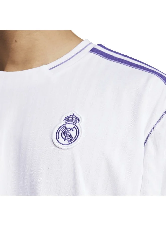 Adidas  Real Icon Jsy White Football Jerseys For Unisex Xs  | Best Price UAE