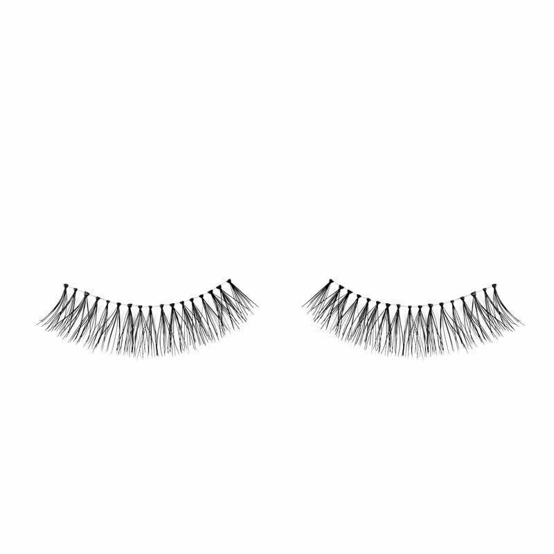 Uroparis 55 Eyelashes for Women — Tapered Handmade Eye Lashes | Lightweight False Lashes with Premium Virgin Hair | Invisible Band | For Glam Look & Enhance Beauty (Black) - 1 Pair - Image 3