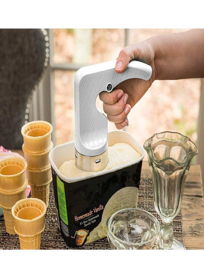 Mobi Nostalgic parlor ice cream scoop. Drugstore ice cream scoop. Makes barrel shaped cones that fit perfectly into cones - Image 2