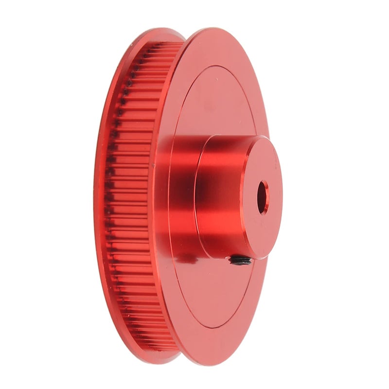 عجلة تزامن Red Alloy Steel GT2 80T للطابعة ثلاثية الأبعاد ومخرطة CNC لنقل موثوق - Image 2