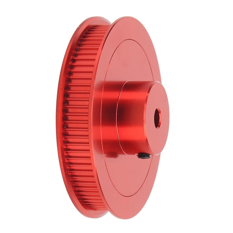 عجلة تزامن Red Alloy Steel GT2 80T للطابعة ثلاثية الأبعاد ومخرطة CNC لنقل موثوق - Image 1