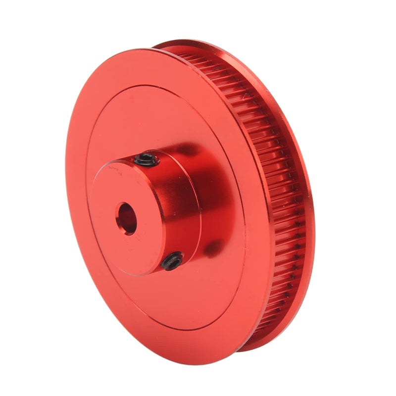 عجلة تزامن Red Alloy Steel GT2 80T للطابعة ثلاثية الأبعاد ومخرطة CNC لنقل موثوق - Image 4