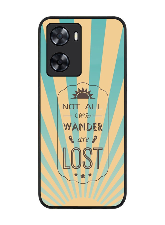 Stylizedd Rugged Black edge case for Oppo A57 4G/Oppo A77 4G/Oppo A77s Slim fit Soft Case Flexible Rubber Edges Anti Drop TPU Gel Thin Cover - Wanderers - Image 1