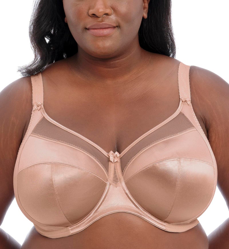 GODDESS Women's Plus-Size Keira Banded Underwire Bra,Fawn,44L - Image 2