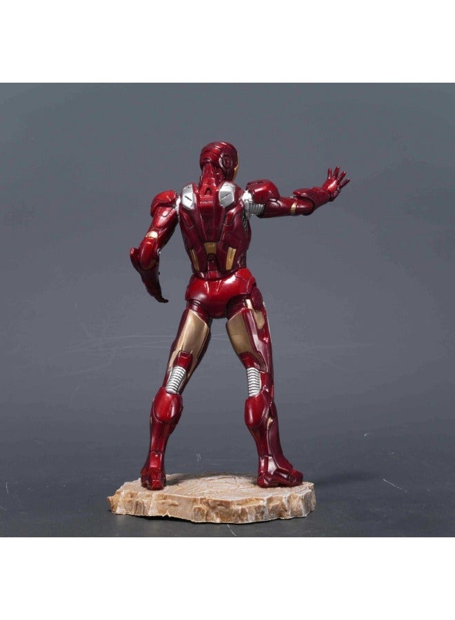 عام الرجل الحديدي زخرفة سطح المكتب حرف نموذج جمع الديكور لعب الهدايا للعائلة والأصدقاء - Image 5