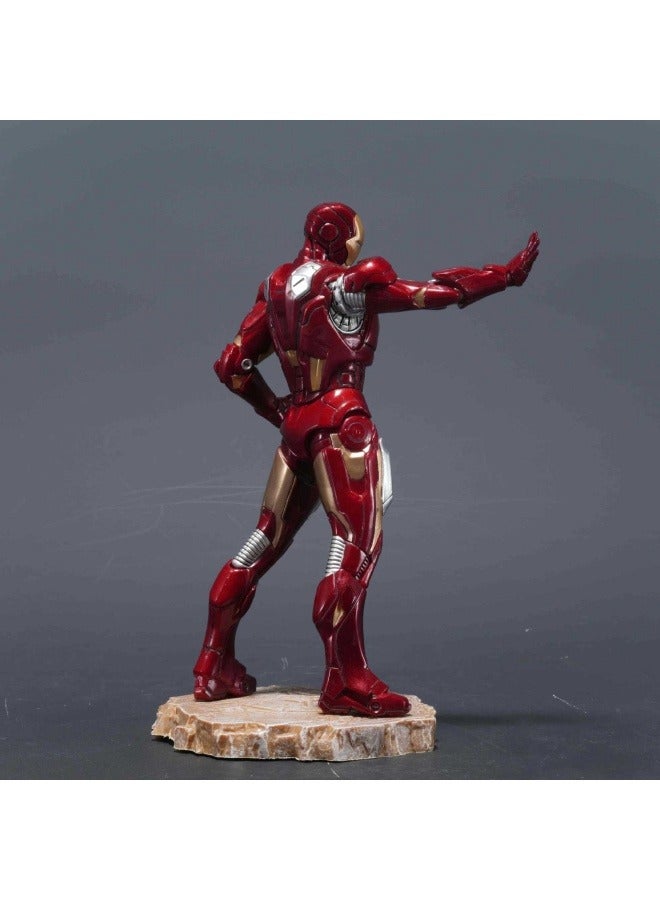 عام الرجل الحديدي زخرفة سطح المكتب حرف نموذج جمع الديكور لعب الهدايا للعائلة والأصدقاء - Image 3