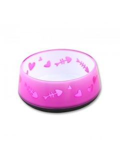 all for paws Cat Love Bowl Pink  - Image 1