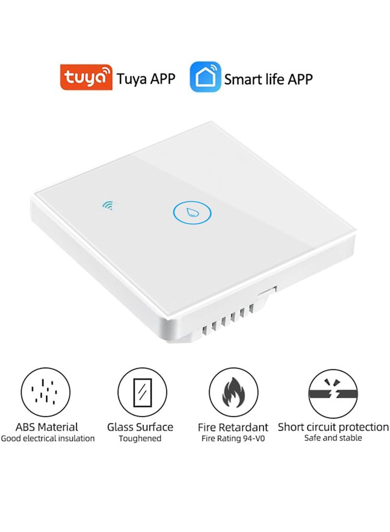 مفتاح ذكي WiFi/Bluetooth 40A، جهاز تحكم WiFi للمضخة الثقيلة لضخ المياه، سخان المياه، مكيف الهواء، متوافق مع أليكسا وجوجل هوم، يتطلب سلك محايد - Image 3