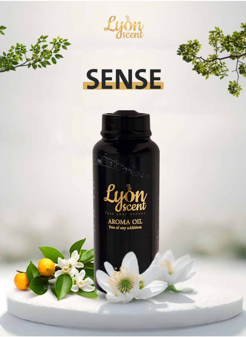 LYON SCENT Lyon Scent Aroma Oil, 100% Pure Oil, Perfume for Air Freshener, Diffuser Aroma, Fragrance Oil, Air Freshener Oil refill, Essential Scented Oil, Luxurious Scent (SENSE)  - Image 3
